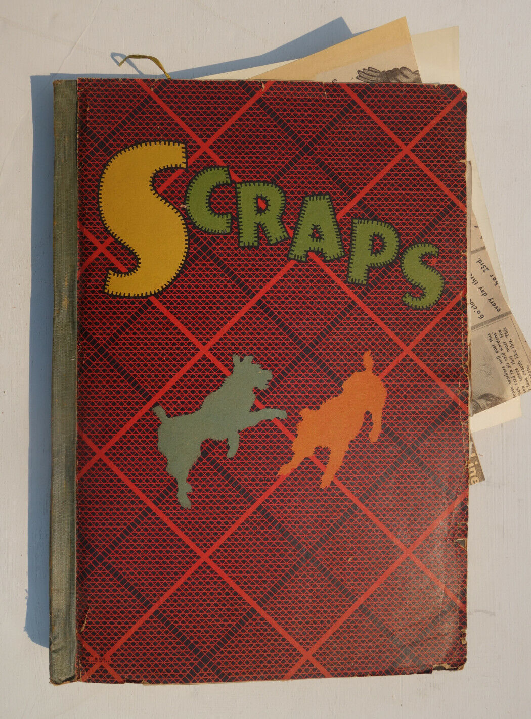 "scraps" Big Vintage Scrap Book 1930s-1940s Portrait Of Life In San Francisco