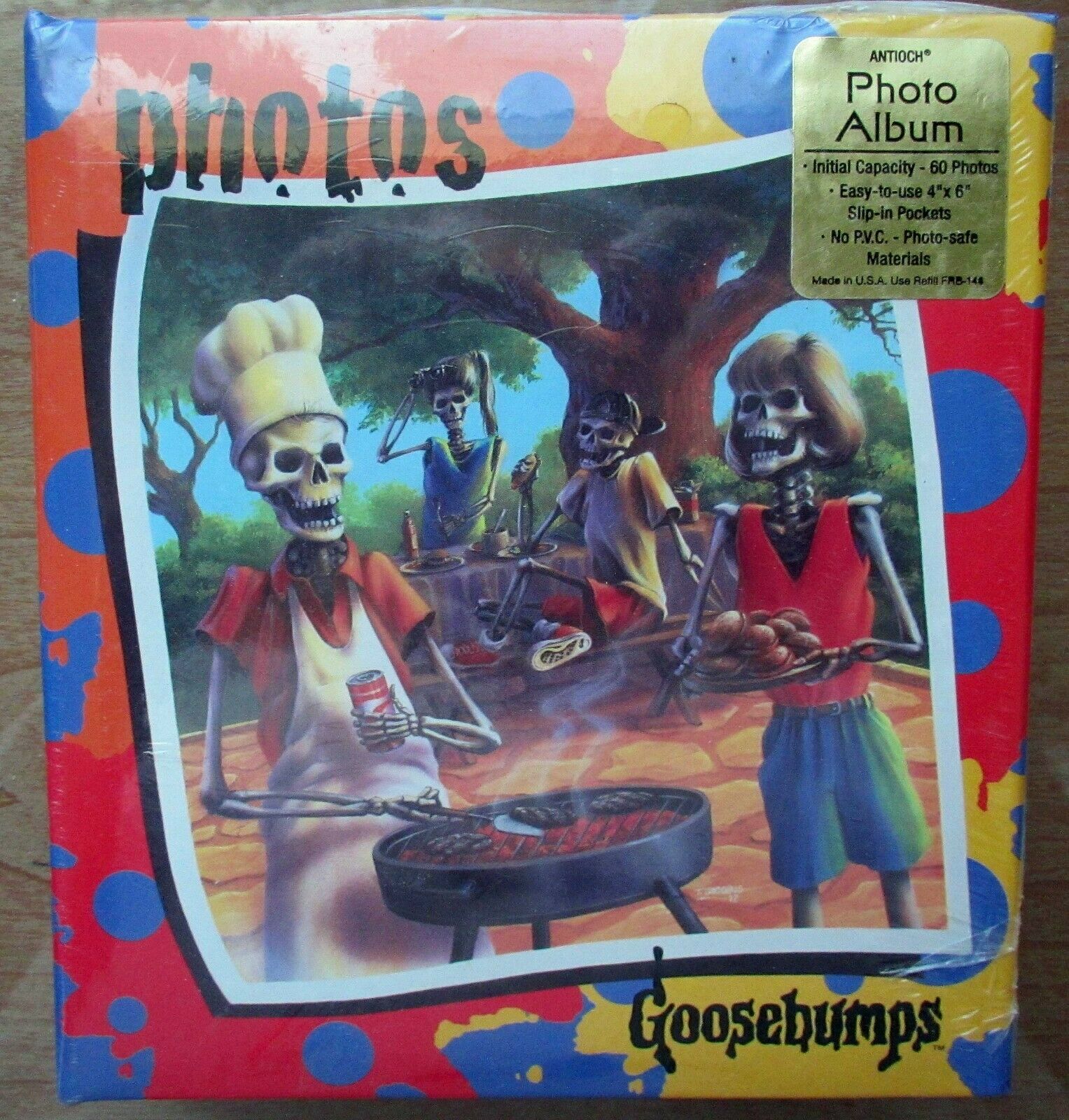 1990s Vintage Goosebumps Photo Album (60 Photos) + 30 Postcard Book (edition 1)