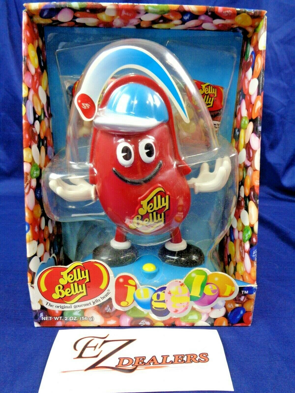 Vintage 1998 Jelly Belly "juggler" Candy Dispenser- In Original Box