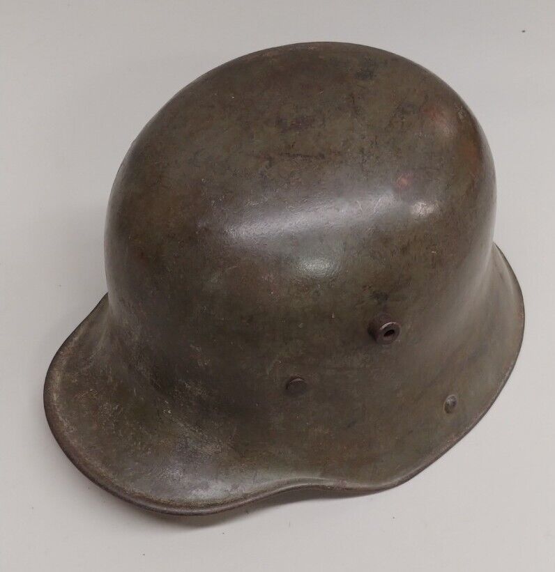 Original Wwi Imperial German M16 Helmet W/ Partial Liner