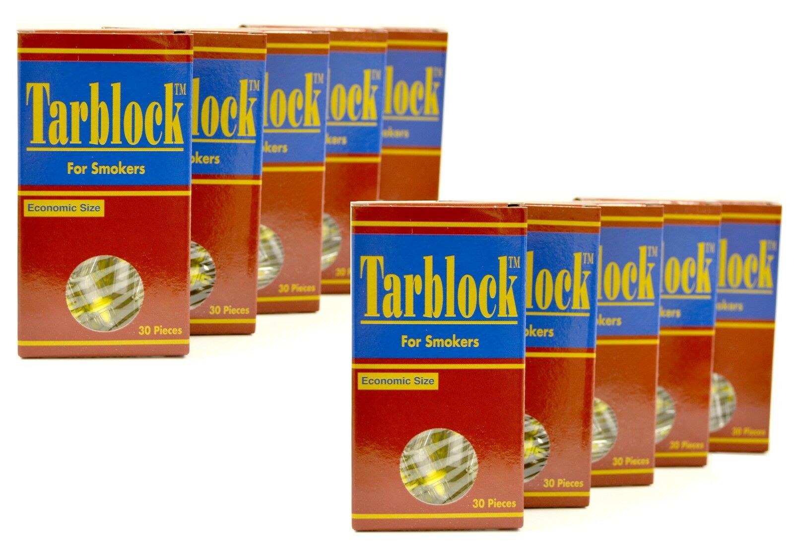 Tarblock Disposable Cigarette Filter Tips 10 Packs (300 Filters) ~free Shipping!
