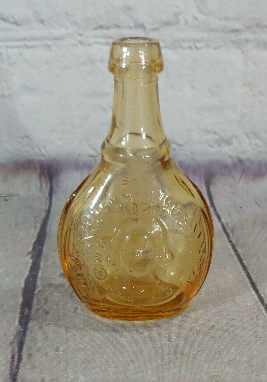 Vintage Glass Bottle Jenny Lind The Swedish Nightingale Wheaten Nj