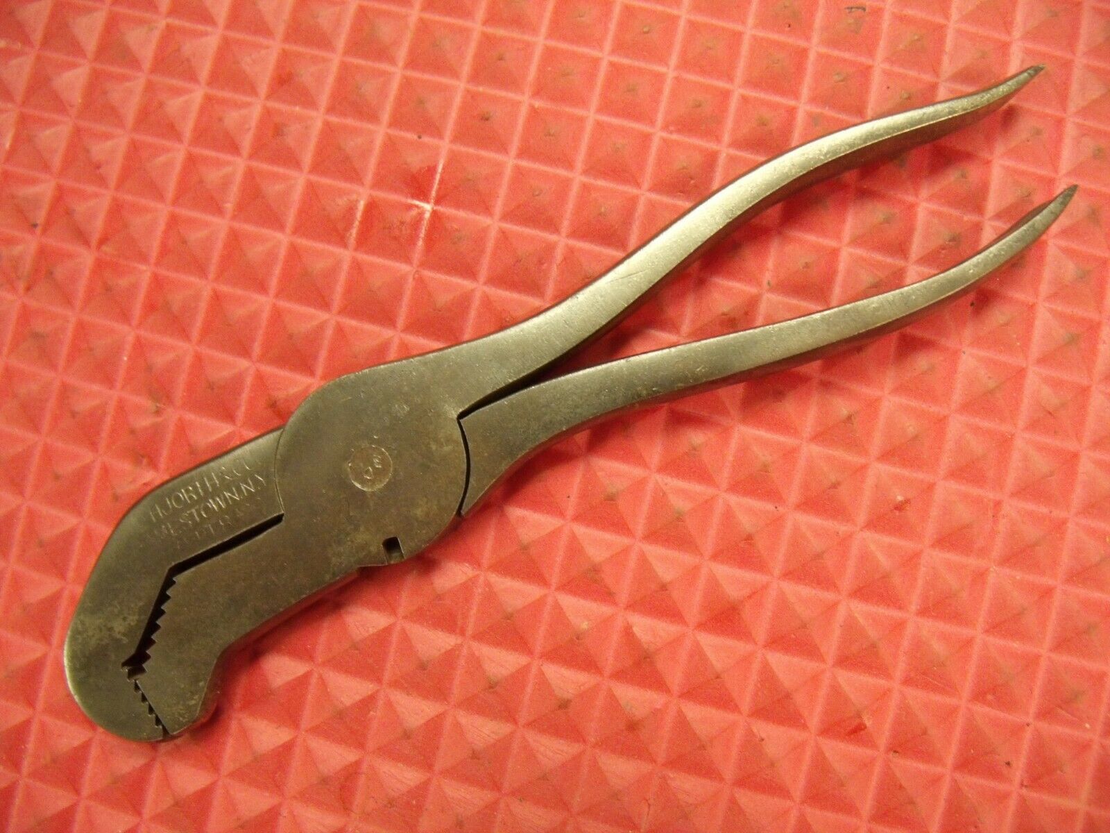 Vintage Rare "hjorth & Co." U.s.a. Lighting Combination Wrench & Pliers