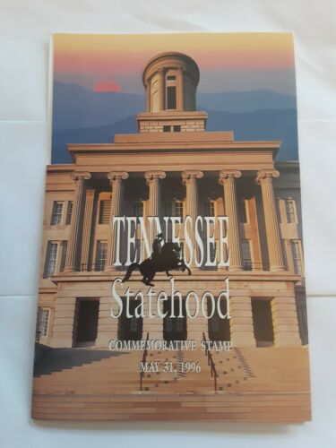 Tennessee Statehood Commemorative Stamp Booklet With First Day Cover