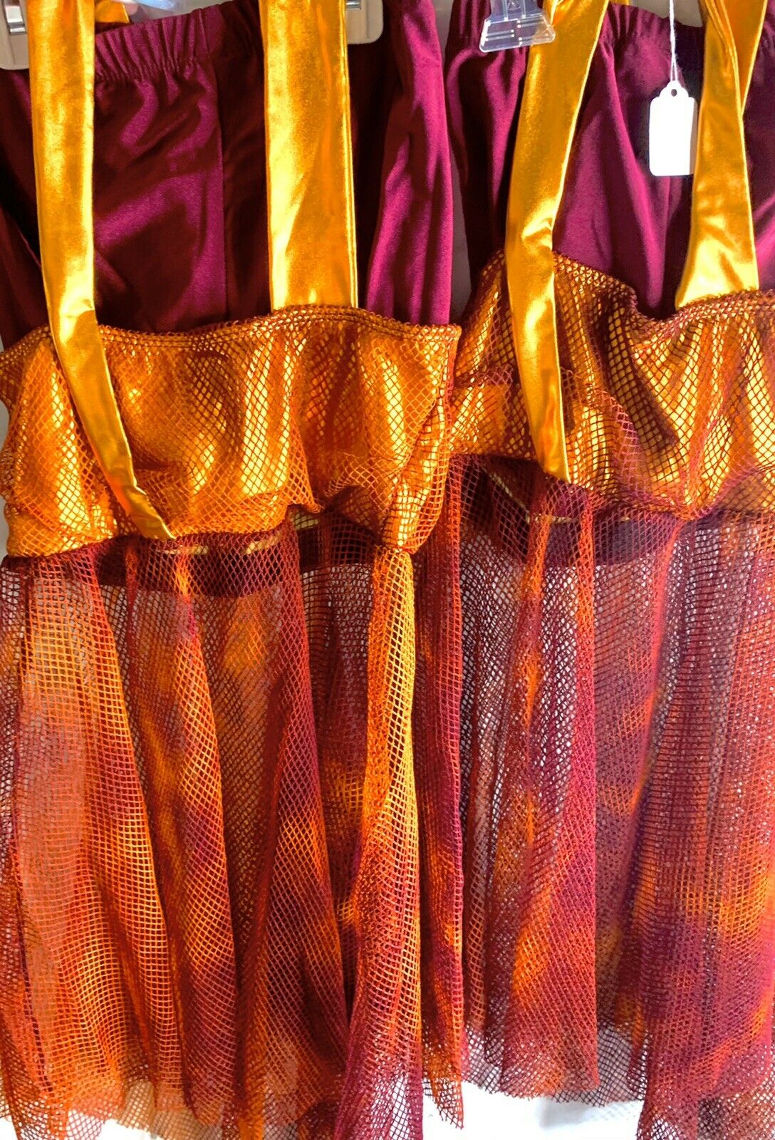 Copper And Burgundy Dancewear Costumes