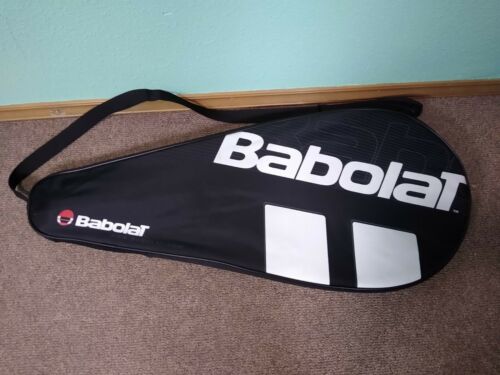 Babolat Black/white Tennis Racquet Shoulder Carry Padded Bag Full Case Cover 🦈