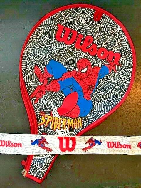 Spiderman Tennis Racket / Racquet Cover Plus Headband